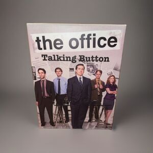 NIB The Office: Talking Button (RP Minis) Plus Mini Book Of Quotes And Trivia